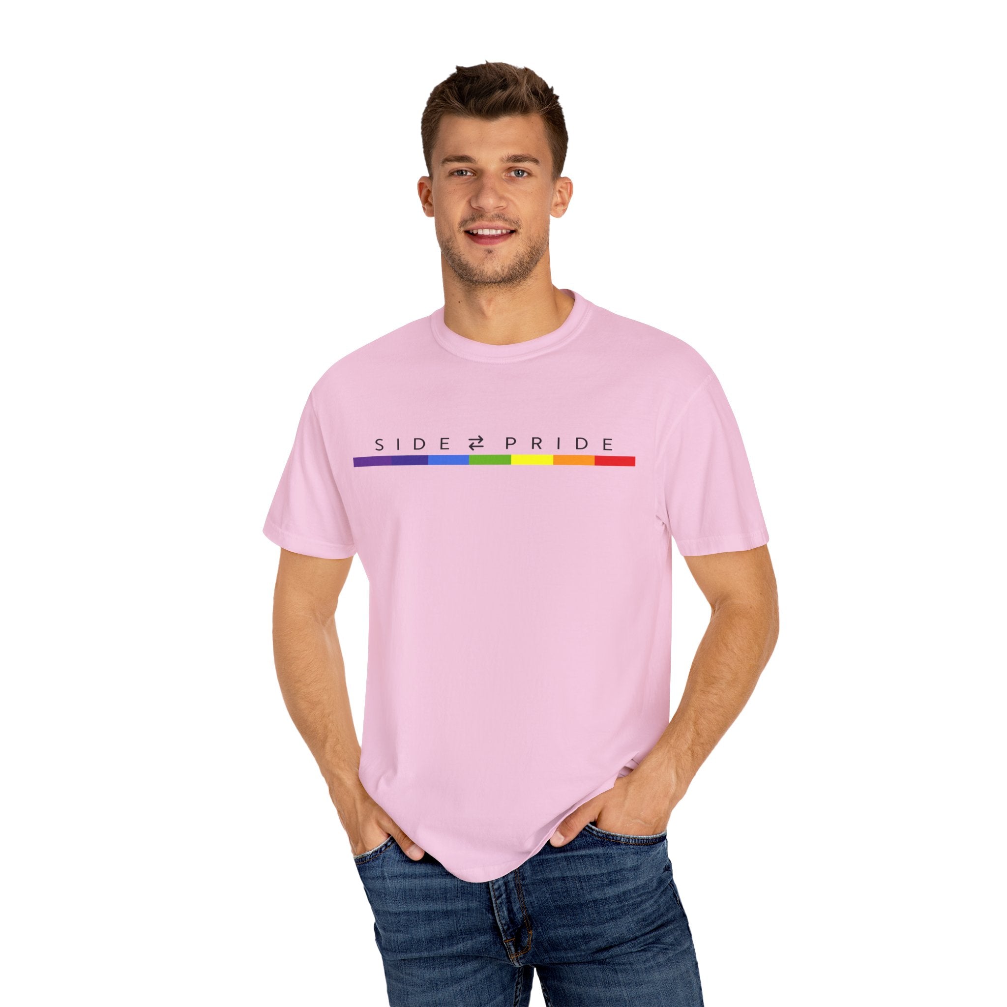 Side Pride Stripe T-Shirt - Dr. Joe Kort Collection